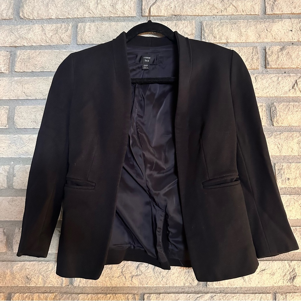 Jcrew Black Blazer XXS